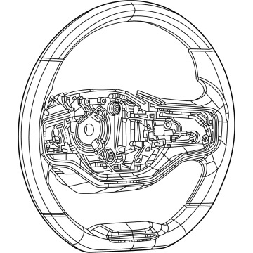 Jeep Wagoneer Steering Wheel - 7HU88XU5AA