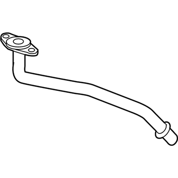 68036739AA Mopar Tube-Turbo Oil Return Illustration 1 of 1