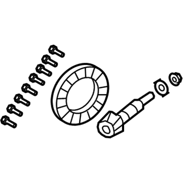 Mopar 68102534AA Ring And Pinion Gear Kit 68102534AA Mopar Ring And Pinion Gear Kit Illustration 1 of 1