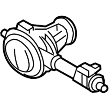 Mopar 68104202AA Service Front Axle 68104202AA Mopar Service Front Axle Illustration 1 of 1