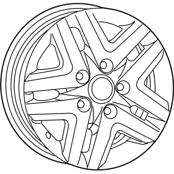 2016 Ram ProMaster 3500 Spare Wheel - 68244971AA