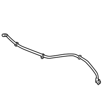 68175018AA Mopar Sunroof Drain Hose Illustration 1 of 1