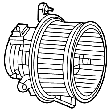 2023 Jeep Wagoneer Blower Motor - 68565831AA