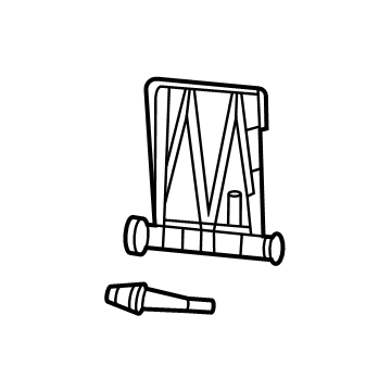 68583354AA Mopar DOOR-TEMP Illustration 1 of 1