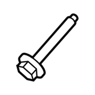 6510140AA Mopar Hexagon Flange Head Bolt Illustration 1 of 1