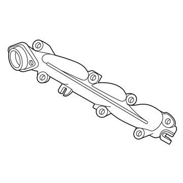 68021512BA Mopar Exhaust Manifold Illustration 1 of 1