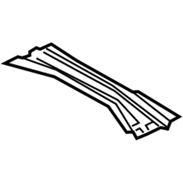 Mopar 52020302AC CROSSMEMBER-Center Bearing Mount 52020302AC Mopar CROSSMEMBER-Center Bearing Mount Illustration 1 of 1