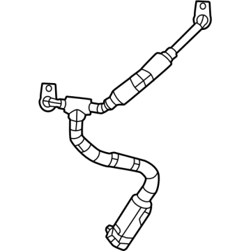68552798AA Mopar Coolant Inlet Tube Illustration 1 of 1