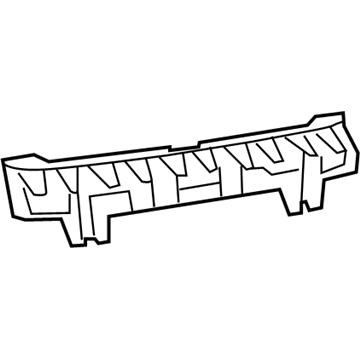 55157388AC Mopar Rear Energy Absorber Illustration 1 of 1