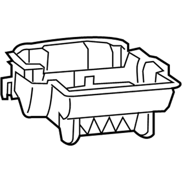 Mopar 68164967AA Housing-A/C And Heater Lower 68164967AA Mopar Housing-A/C And Heater Lower Illustration 1 of 1