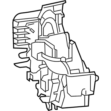 68264958AA Mopar Housing-A/C And Heater Illustration 1 of 1