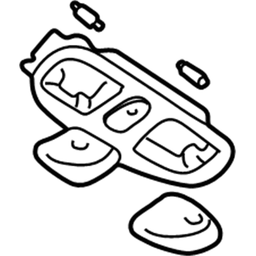 Dodge Stratus Dome Light - MR641651