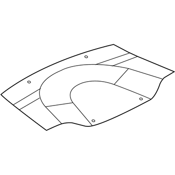 4806074AI Mopar Front Shield Illustration 1 of 1