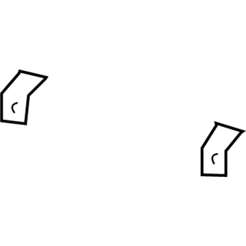 5114520AB Mopar Bracket-Grille Illustration 1 of 1