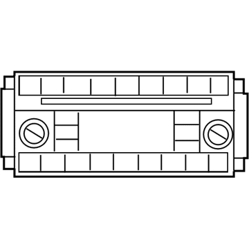 5064248AL Mopar Radio-MW / FM / DVD / HDD / MP3 / REAR Camera Illustration 1 of 1