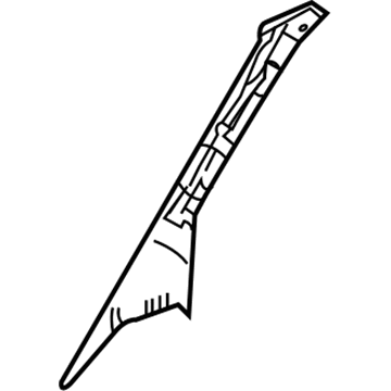 Mopar 1HB05XDVAA Panel-A-Pillar 1HB05XDVAA Mopar Panel-A-Pillar Illustration 1 of 1