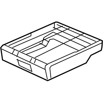 68202517AB Mopar Front Seat Cushion Frame Illustration 1 of 1