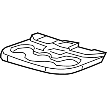 5NP47LU7AA Mopar Cup Holder Bezel Illustration 1 of 1