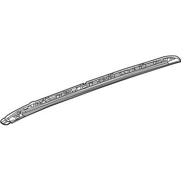 5UR18RXFAC Mopar Luggage Rack Side Rail Illustration 1 of 1