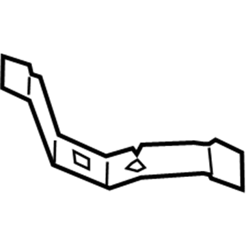 5028294AA Mopar Bracket-Door Pull Cup Illustration 1 of 1
