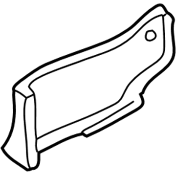 UE492L5AA Mopar Seat Riser Cover Illustration 1 of 1