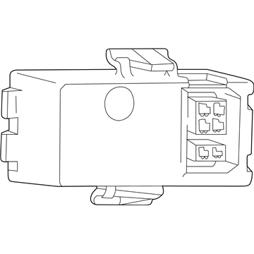 4602229AC Mopar Module-Daytime Running Lamp Illustration 1 of 1