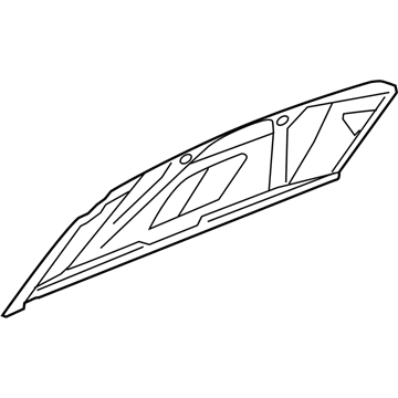 4854631AC Mopar Hood Silencer Illustration 1 of 1