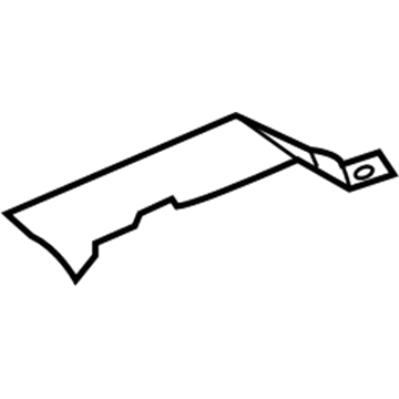 4806116AC Mopar Under Hood Appearance Panel Illustration 1 of 1