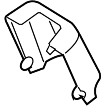 5JX86ZJ8AB Mopar Cover-Seat Belt RETRACTOR Illustration 1 of 1