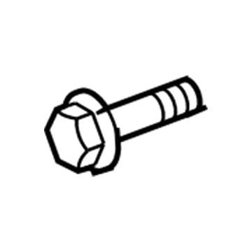 Mopar 6036605AA Hexagon Flange Head Bolt 6036605AA Mopar Hexagon Flange Head Bolt Illustration 1 of 1