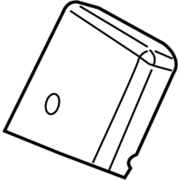 Mopar 5KF21ZJ8AA Cover-Seat Belt RETRACTOR 5KF21ZJ8AA Mopar Cover-Seat Belt RETRACTOR Illustration 1 of 1