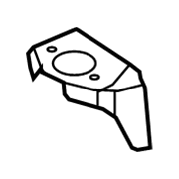 68026085AA Mopar Bracket-B/C-Pillar Illustration 1 of 1