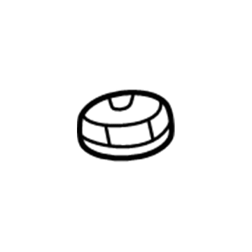 MR455186 Mopar BUSHING-Upper INSULATOR Illustration 1 of 1