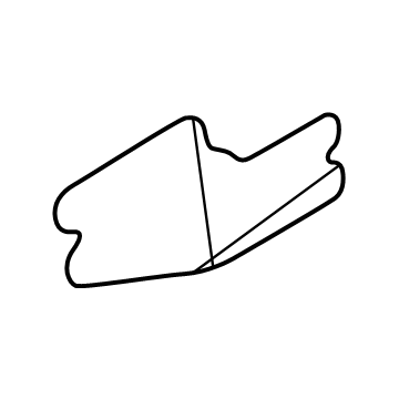 68408019AB Mopar SILENCER-Body Panel Illustration 1 of 1