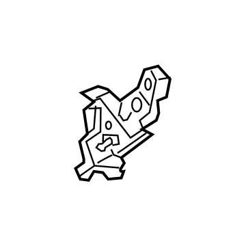 68470758AA Mopar Bracket-GEARSHIFT Illustration 1 of 1