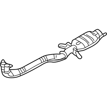 Dodge Stratus Exhaust Pipe - MR552251