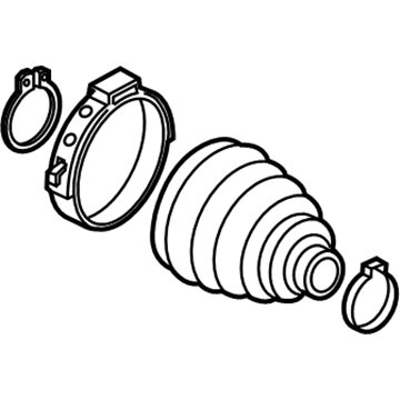 2025 Dodge Hornet CV Boot - 68267183AA