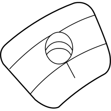 56045606AB Mopar Cover-Switch Opening Illustration 1 of 1