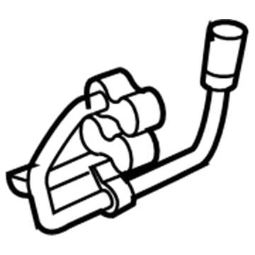 2006 Jeep Wrangler A/C Hose - 55037581AG