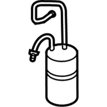 Jeep Wrangler A/C Accumulator - 55037600AC