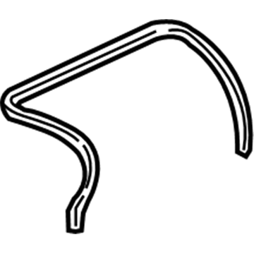 68141384AC Mopar WEATHERSTRIP-WHEELHOUSE Illustration 1 of 1