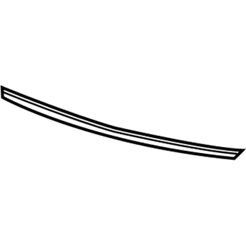 2015 Dodge Viper Weather Strip - 68143006AC