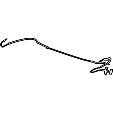 2016 Dodge Viper Hood Cable - 68156854AC