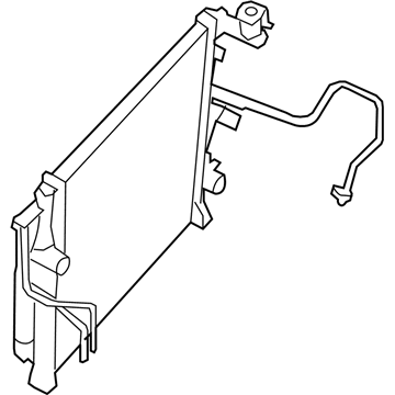 68033227AA Mopar Engine Cooling Radiator Illustration 1 of 1