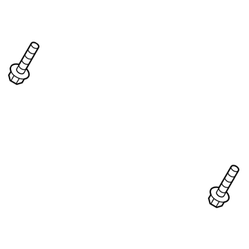 6107257AA Mopar Screw Illustration 1 of 1