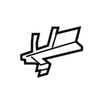 68247100AA Mopar Air Bag Bracket Illustration 1 of 1