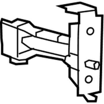 68254984AA Mopar Bracket-Knee Protector Illustration 1 of 1