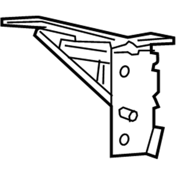 68255020AA Mopar Air Bag Bracket Illustration 1 of 1