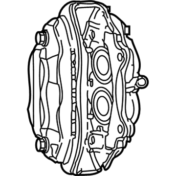 68002159AA Mopar Disc Brake Caliper Illustration 1 of 1