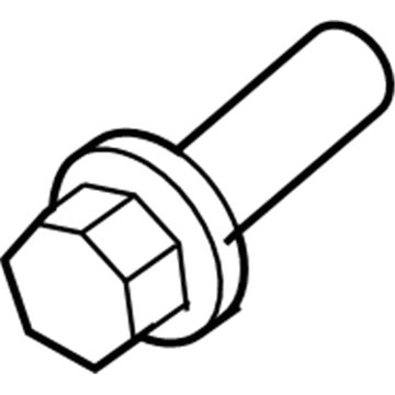 6101513 Mopar Hexagon Head Screw Illustration 1 of 1